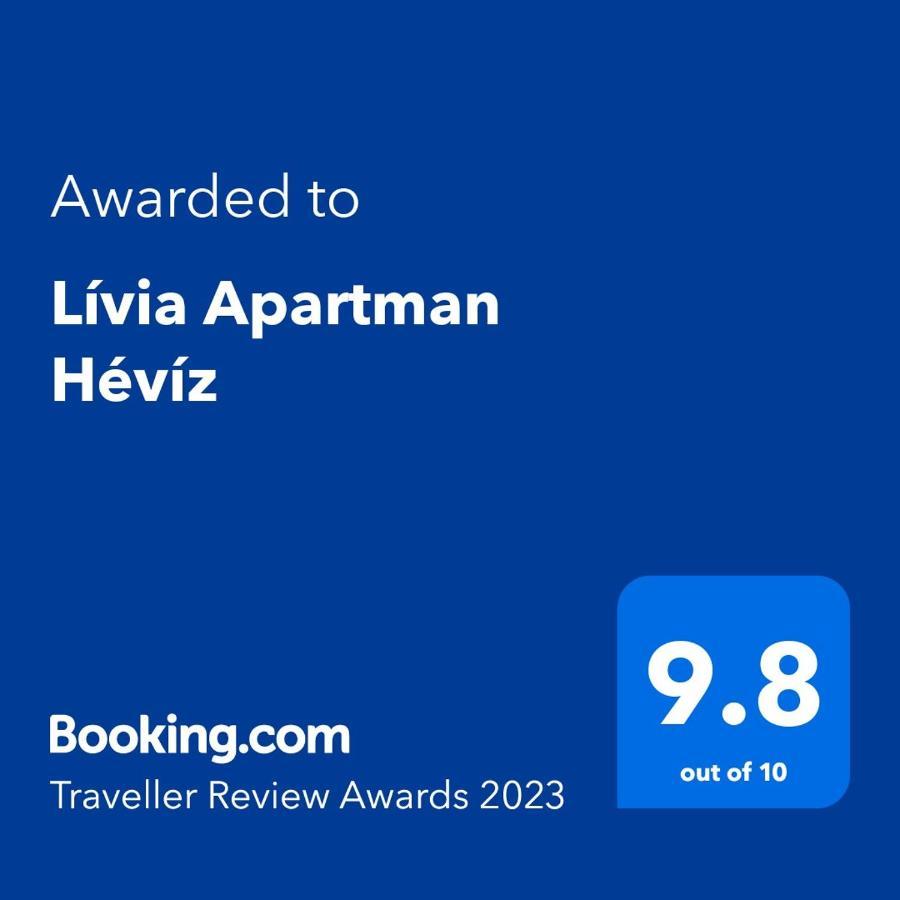 Livia Apartman Hévíz 外观 照片